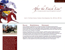 Tablet Screenshot of afterthefinishline.org